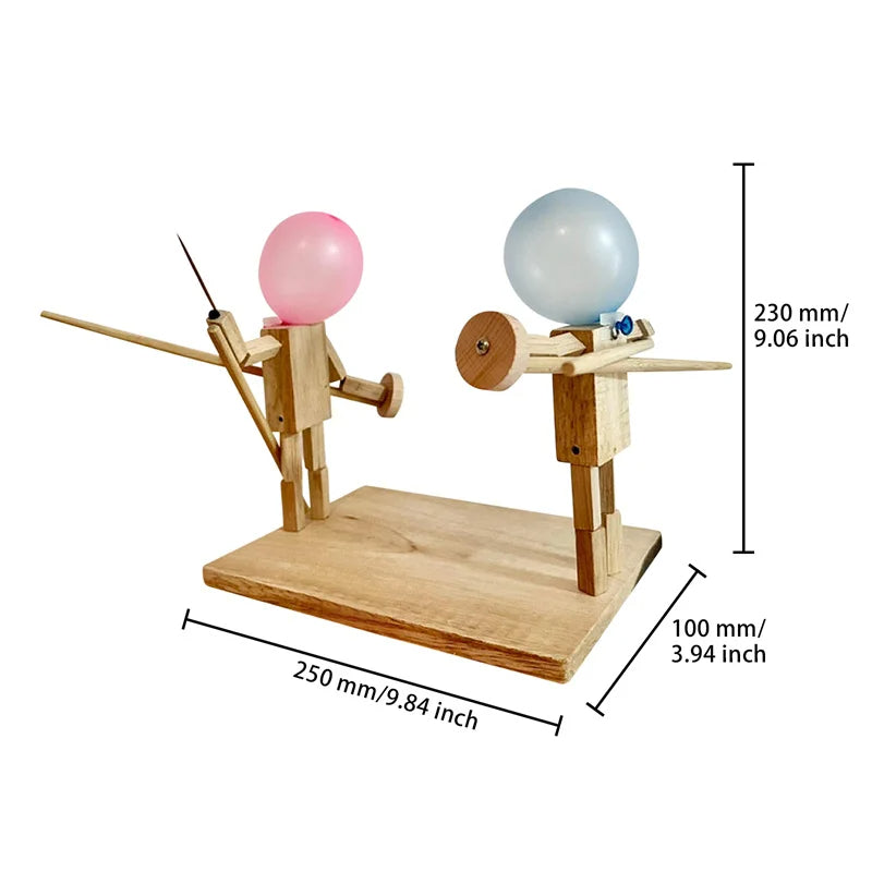 🕹️  Marioneta de esgrima - MADERA🕹️